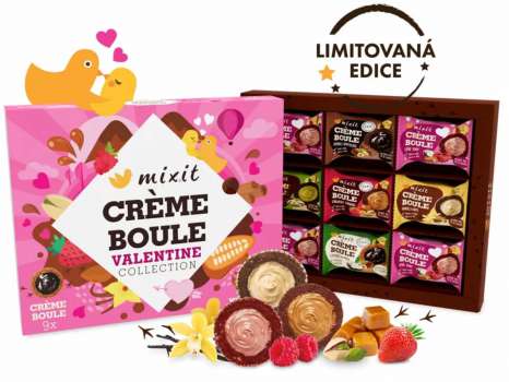 DÁREK: Valentýnská Bouleniéra - Degustační sada Creme boulí