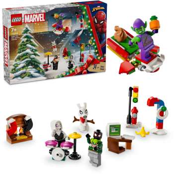 DÁREK: Adventní kalendář Spider-Man 2024 LEGO® Marvel 76293