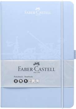 Zápisník Faber-Castell - Sky Blue, A5, čtverečkovaný