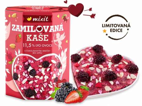 Minutová jáhlová kaše – Ovoce a čokoláda