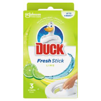 WC pásky Duck fresh stick - limetka, 3 ks