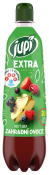 Sirup Jupí Extra - zahradní ovoce, 0,7 l