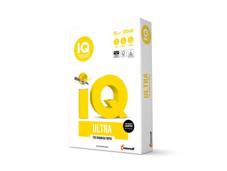 Kancelářský papír IQ Ultra A4 - 80 g/m2, CIE 170, 500 listů