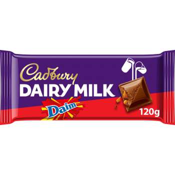 Mléčná čokoláda Cadbury Chocolate Daim 120g