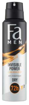 Deodorant FA MEN Invisible Power, 150 ml
