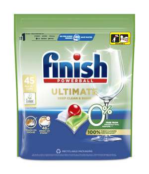 Tablety do myčky Finish Ultimate 0%