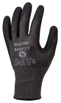 Rukavice TK Shark - protiřezné, černé, vel. 7