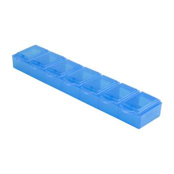 Box na léky, modrý