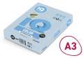 Barevný papír IQ Color A3 - MB30, středně modrý, 80g/m2, 500 listů