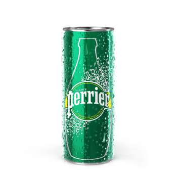 Minerální voda Perrier - perlivá, plech, 10x 0,25 l