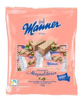 Oplatky Manner - balené, 10x 15 g, 150g