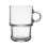 Hrnky Orion Cozy - skleněné, stohovatelné, 350 ml, 6 ks