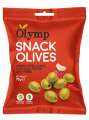 Olivy Olymp - zelené s chilli a bylinkami, 70 g