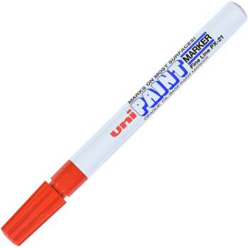 Lakový popisovač Uni PX 21 - červený