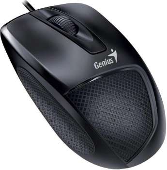 Drátová myš Genius DX-150X - optická, 1000 dpi, drátová, USB, černá