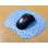 Podložka pod optickou myš Q-Connect - 212 x 172 mm, modrá, motiv kapek