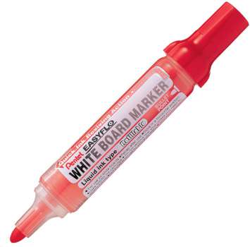 Popisovač na bílé tabule Pentel Easyflo - kulatý hrot, červený