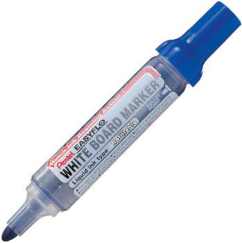 Popisovač na bílé tabule Pentel Easyflo - kulatý hrot, modrý