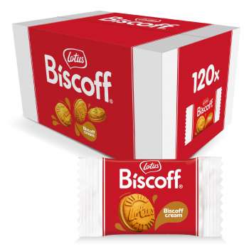 Karamelizované sušenky Lotus Biscoff - krém, balené 120x 10g