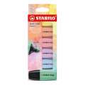 Zvýrazňovač STABILO BOSS MINI PASTEL - sada 6 barev