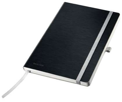 Zápisník Leitz Style A5 s měkkými deskami  - čistý, černý