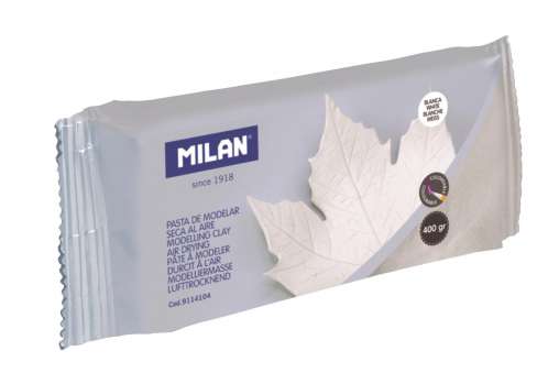Samotvrdnoucí hmota Milan - bílá, 400 g