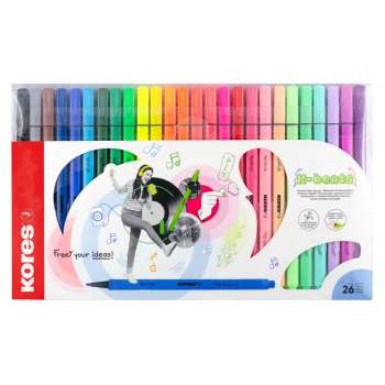 Fixy Kores K-Beats - sada 26 barev