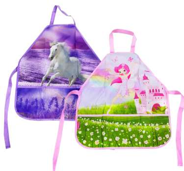 Zástěra Donau polyesterová - dívčí motivy