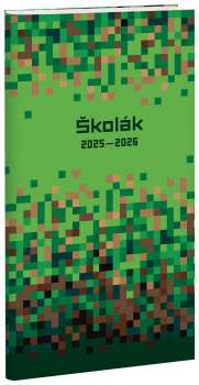 Školní diář ŠKOLÁK - Pixel 2025/2026