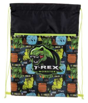 Sáček na přezůvky - T-rex