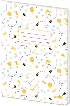Sešit č. 544 - A5, 40 listů, linkovaný, Bees