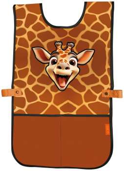 Zástěra - pončo, polyesterová, Giraffe