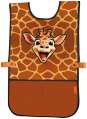 Zástěra - pončo, polyesterová, Giraffe