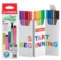 Fixy STABILO Pen 68 Zick-Zack - sada 18 barev