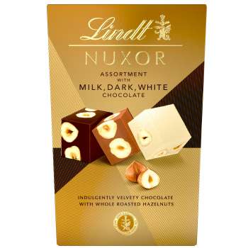 Pralinky Lindt Nuxor - mix, s oříšky, 150 g