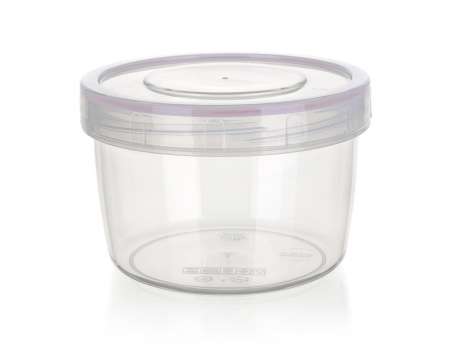 Dóza plastová Lara - hermetická, kulatá, 500 ml, průměr 11,2 cm, 1 ks