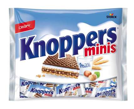 Oplatky Knoppers Minis - balené, 200 g