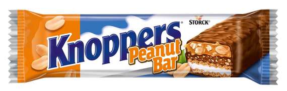 Čokoládová tyčinka Knoppers - PeanutBar, arašídová, 40 g