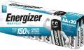 Alkalické baterie Energizer Max Plus Professional - 1,5V, LR6, typ AA, 20 ks