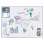 Magnetická ocelová tabule Franken Premium ECO - 120 x 90 cm, bílá