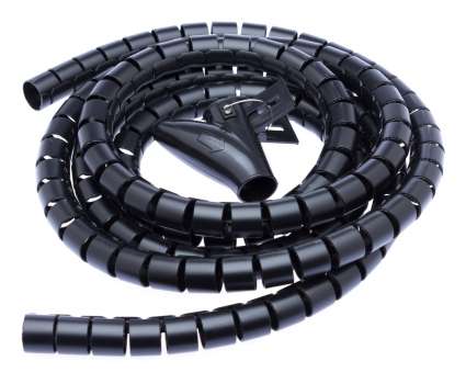 Trubice pro vedení kabelů CONNECT IT WINDER - 2,5m x 20mm, černá