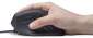 Ergonomická vertikální myš CONNECT IT FOR HEALTH Verti Wire BLACK - drátová