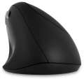 Ergonomická vertikální myš CONNECT IT FOR HEALTH ForLadies BLACK - bezdrátová