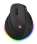 Ergonomická vertikální myš CONNECT IT FOR HEALTH Cloudy LEFT BLACK - bezdrátová, pro leváky, černá