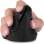 Ergonomická vertikální myš CONNECT IT FOR HEALTH Gloss BLACK - bezdrátová, černá