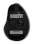 Ergonomická vertikální myš CONNECT IT FOR HEALTH Gloss BLACK - bezdrátová, černá