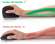 Ergonomická vertikální myš CONNECT IT FOR HEALTH Gloss BLACK - bezdrátová, černá