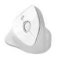 Ergonomická vertikální myš CONNECT IT FOR HEALTH Gloss WHITE - bezdrátová, bílá