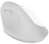 Ergonomická vertikální myš CONNECT IT FOR HEALTH Gloss WHITE - bezdrátová, bílá