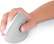 Ergonomická vertikální myš CONNECT IT FOR HEALTH Gloss WHITE - bezdrátová, bílá